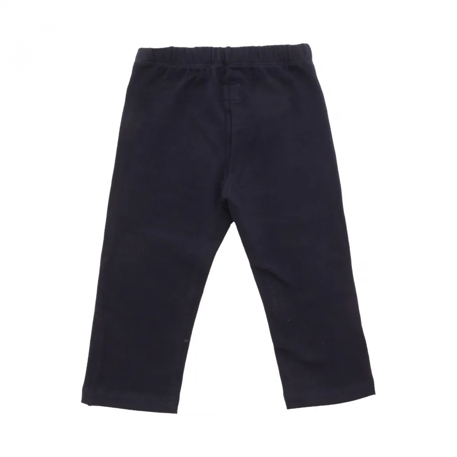 7662AR pantalone bimba IL GUFO SOFTWEAR girl kids sweatpants blue