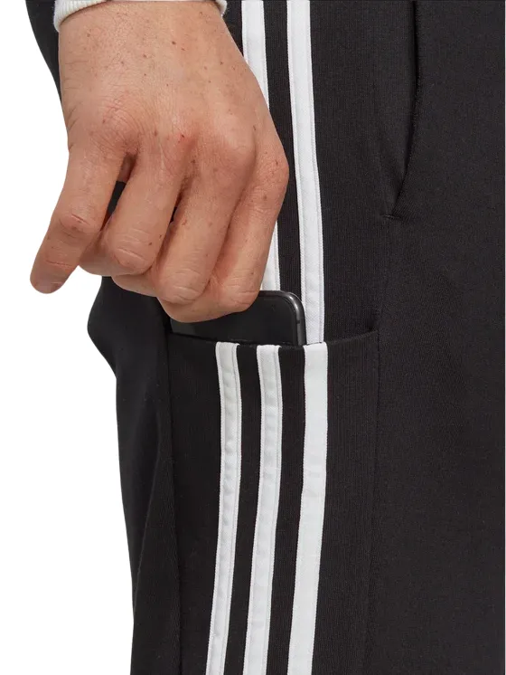 Adidas Pantalone sportivo da uomo in jersey 3 Strisce IC0044 black