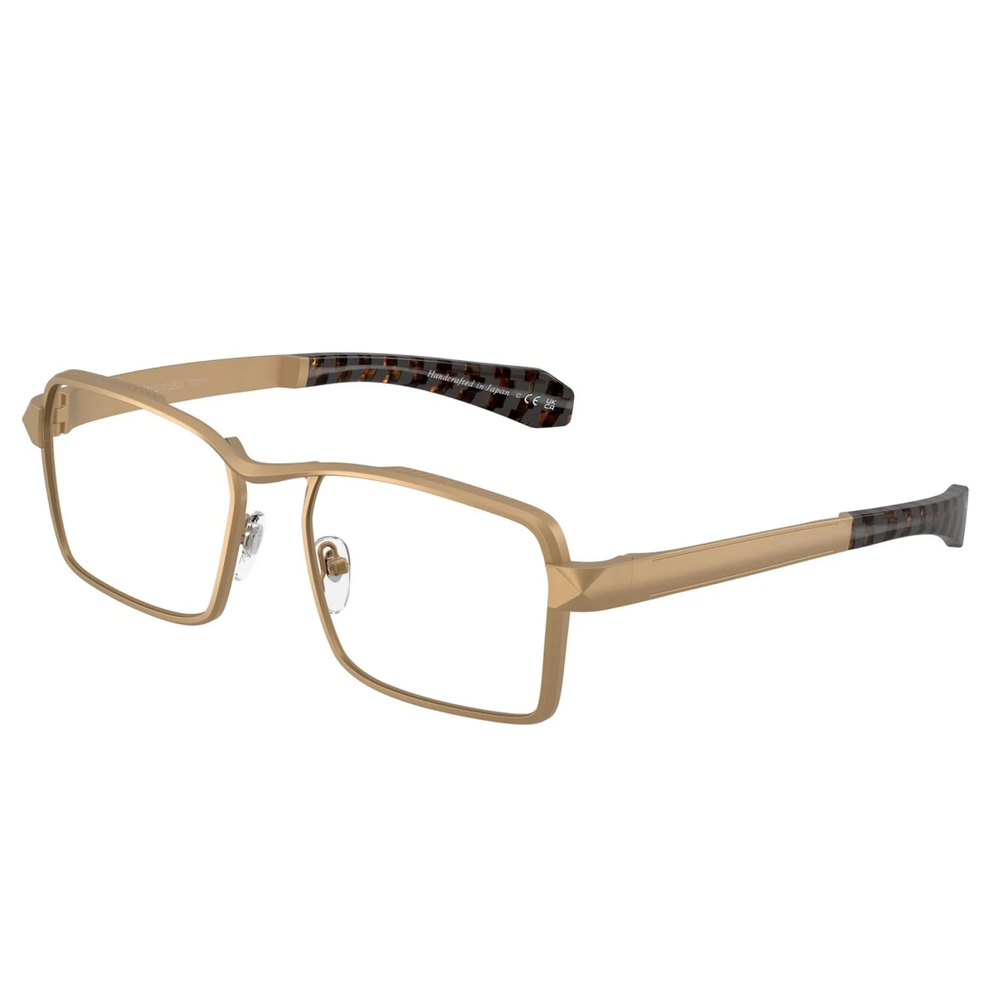   Alain Mikli A0 2508T - 002 Oro Opaco Soft/avana | Occhiale Da Vista Uomo 