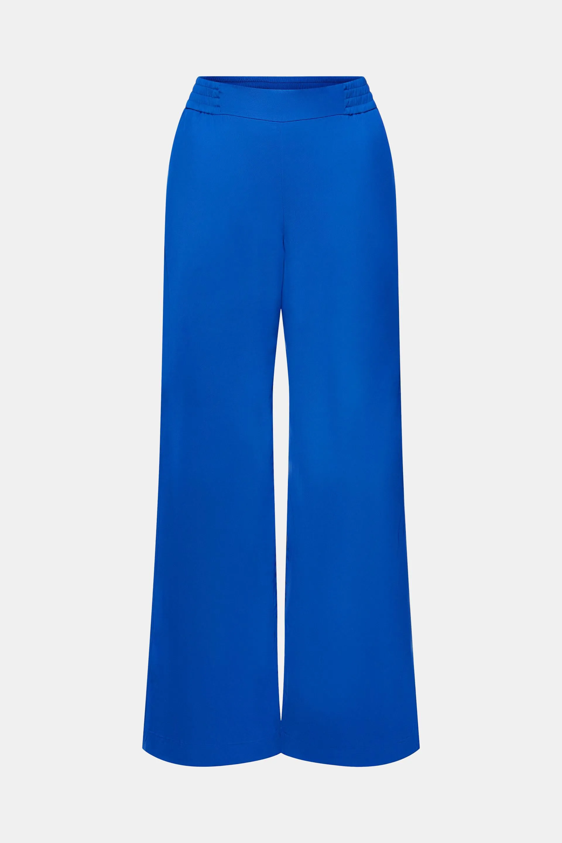 Ampi pantaloni da infilare in twill