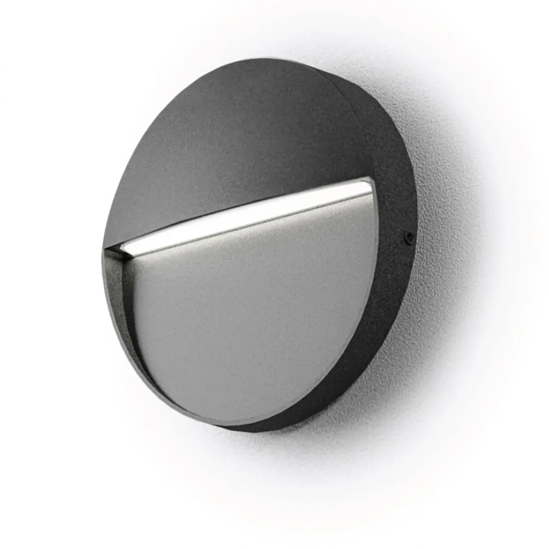 Applique esterno Gea Led SOL R GES983 104Lm lampada parete moderna