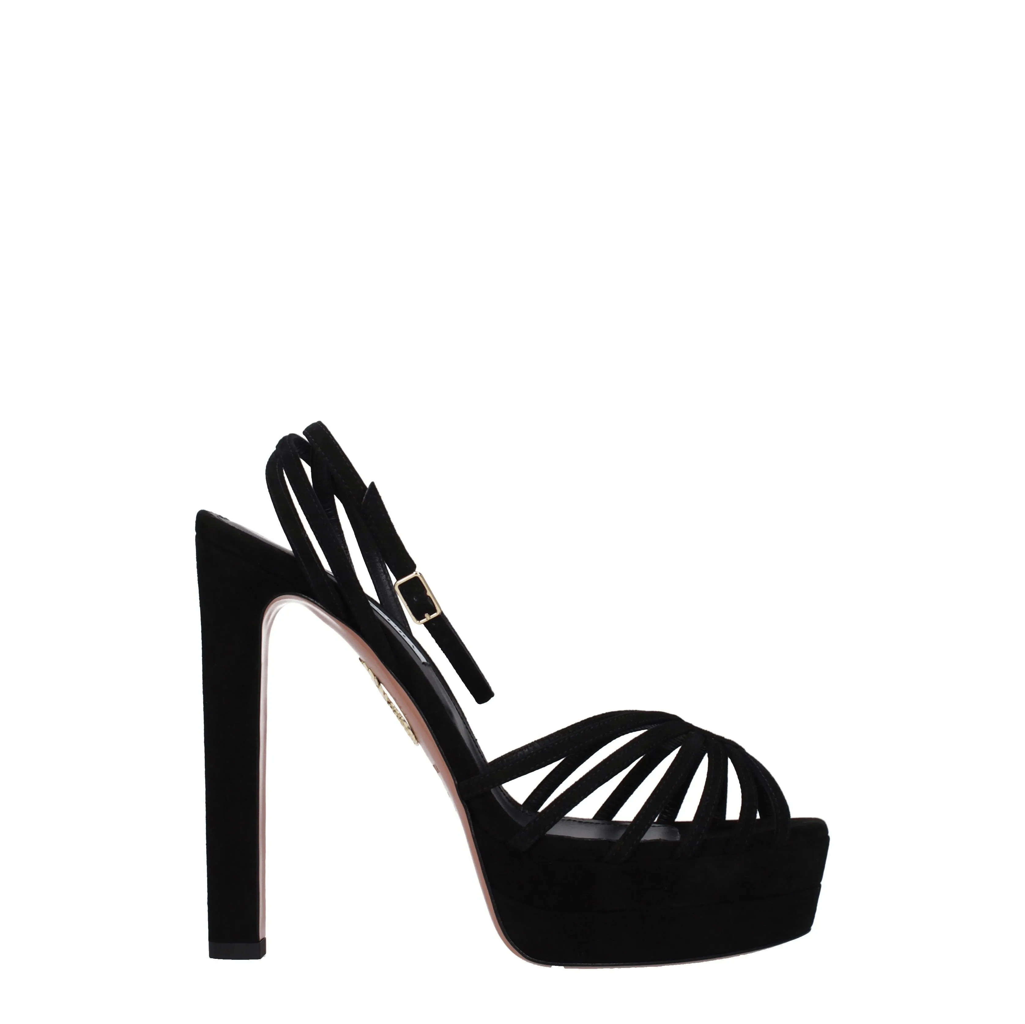 Aquazzura Sandali Flow Donna Camoscio Nero