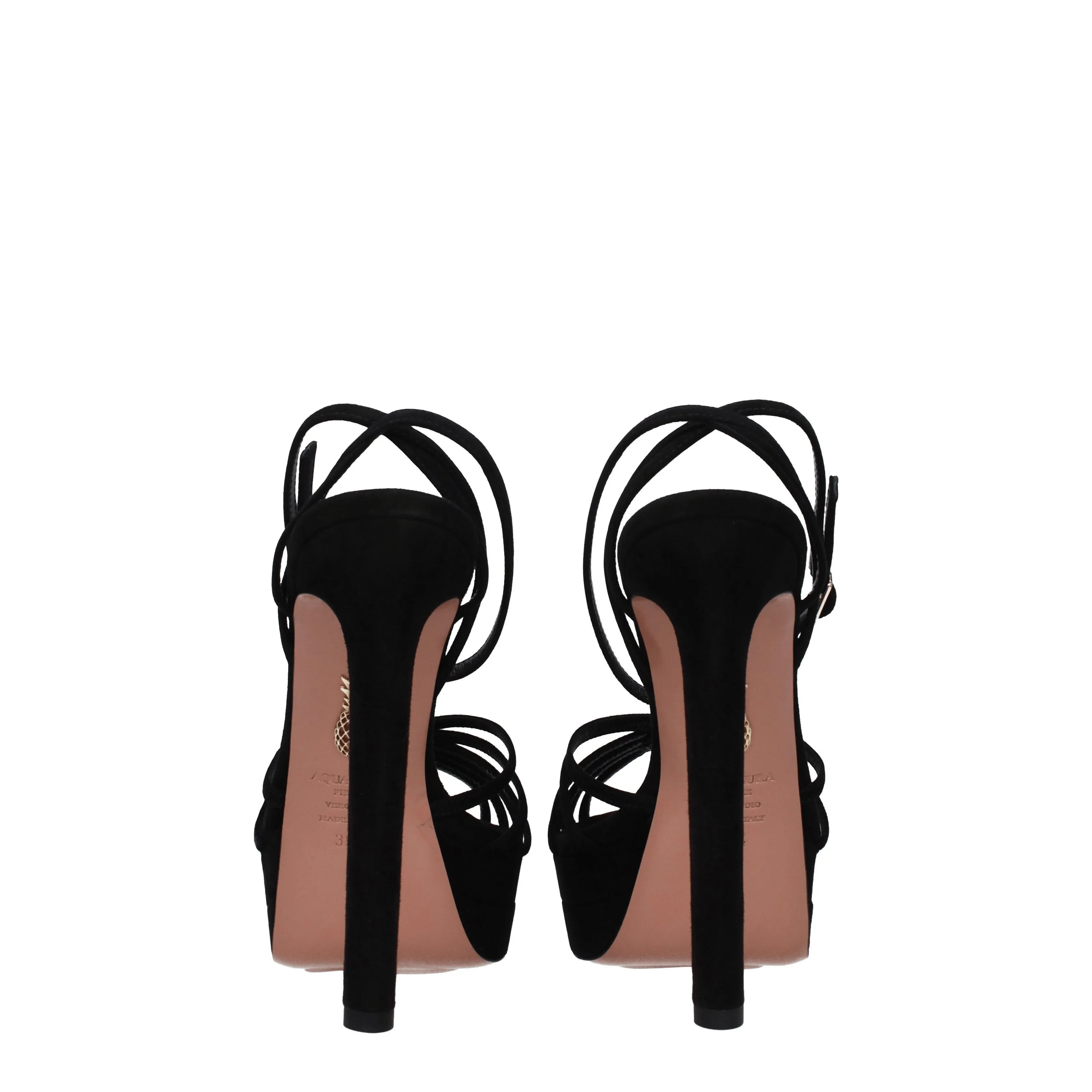 Aquazzura Sandali Flow Donna Camoscio Nero