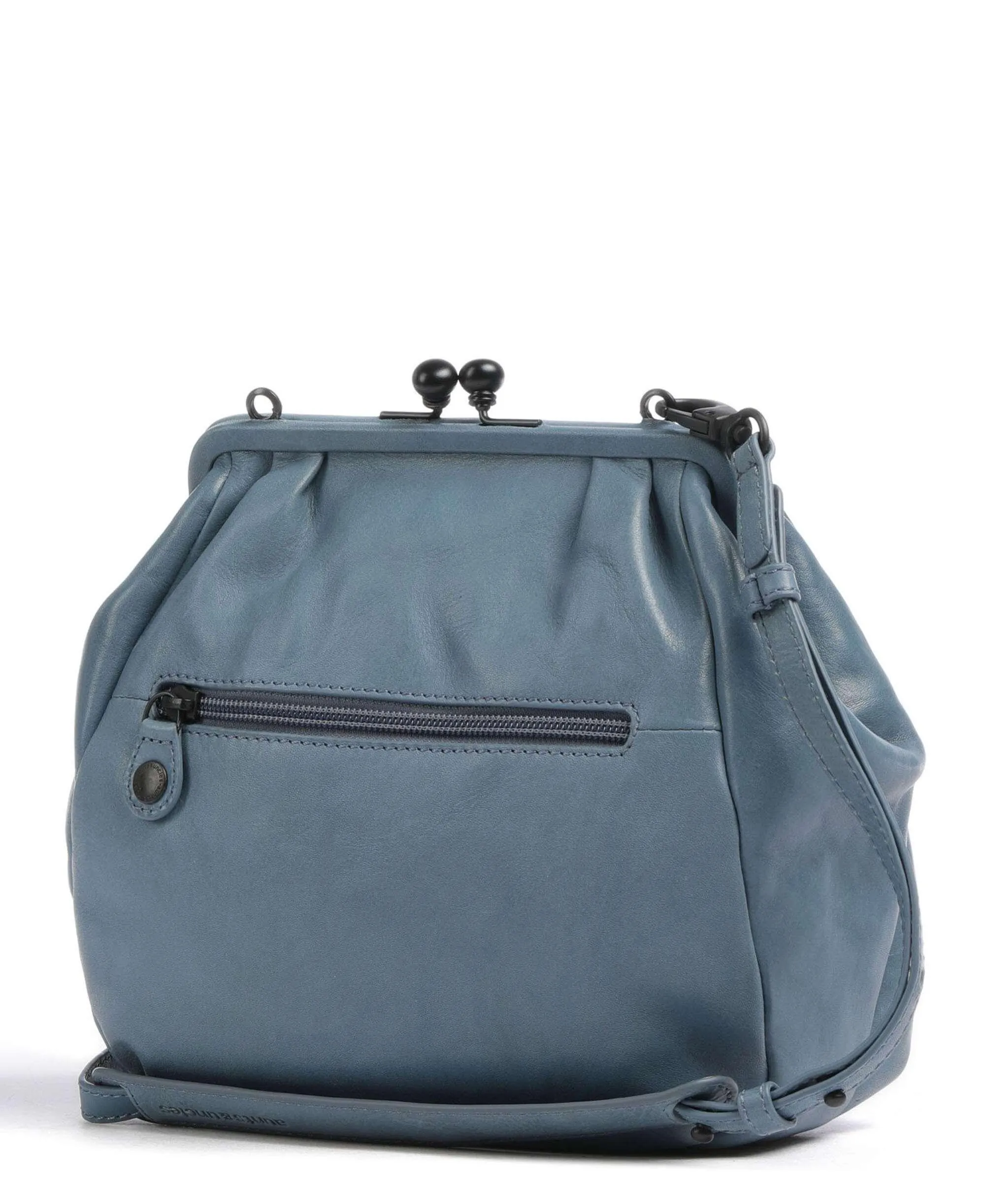  Aunts & Uncles Grandma's Luxury Club Mrs. Cake Pop Borsa a tracolla pelle di vacchetta finemente grana blu-grigio  