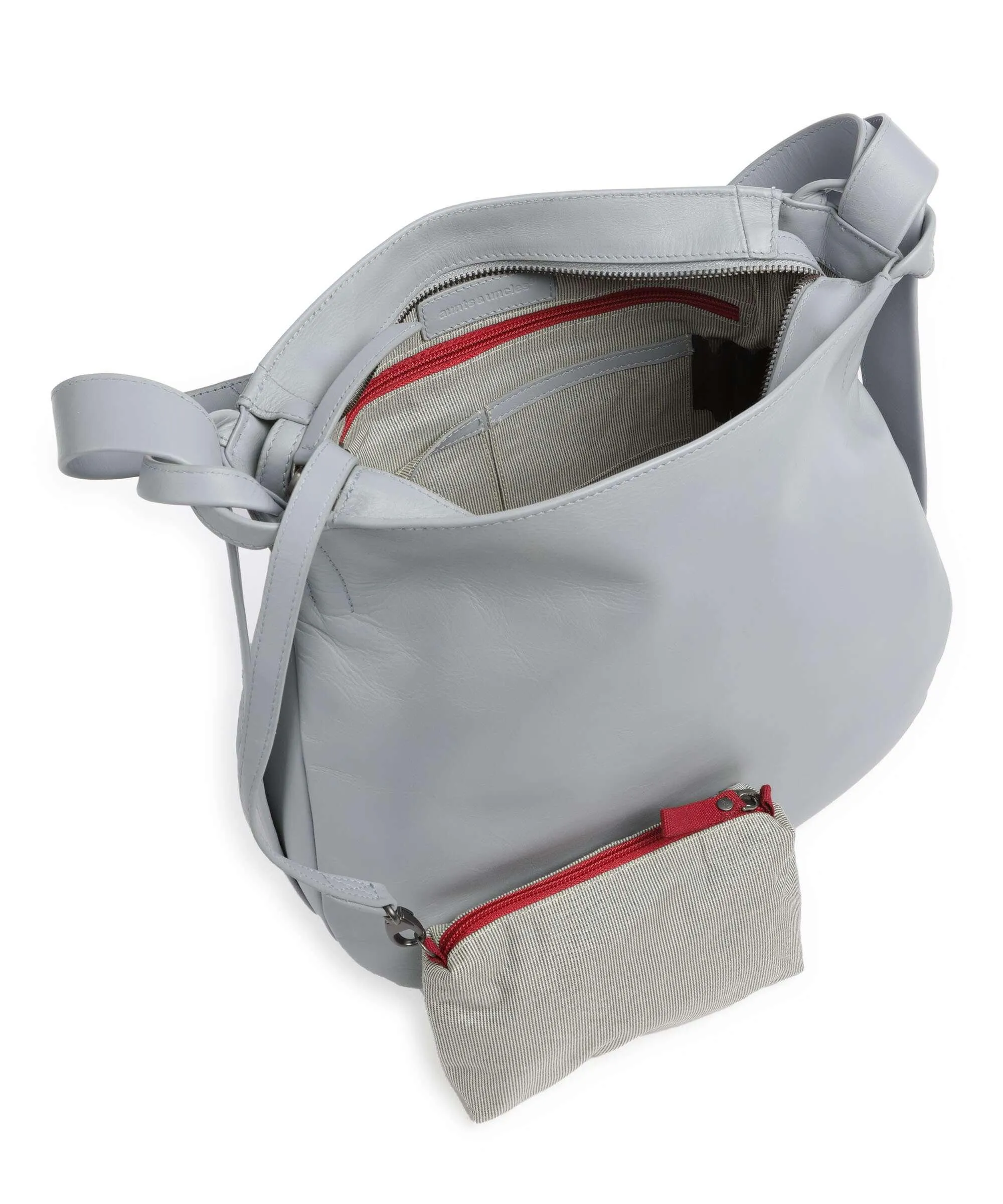  Aunts & Uncles Heavenly Meadow Whisper Borsa a zainetto pelle di vacchetta finemente grana blu chiaro  