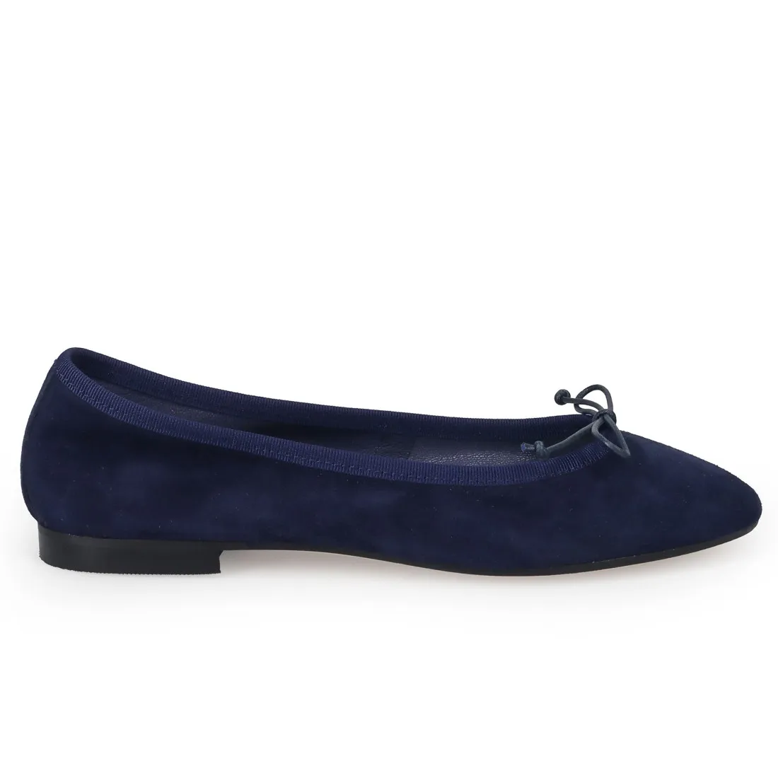 Ballerina Belle Vie in morbido camoscio blu abisso