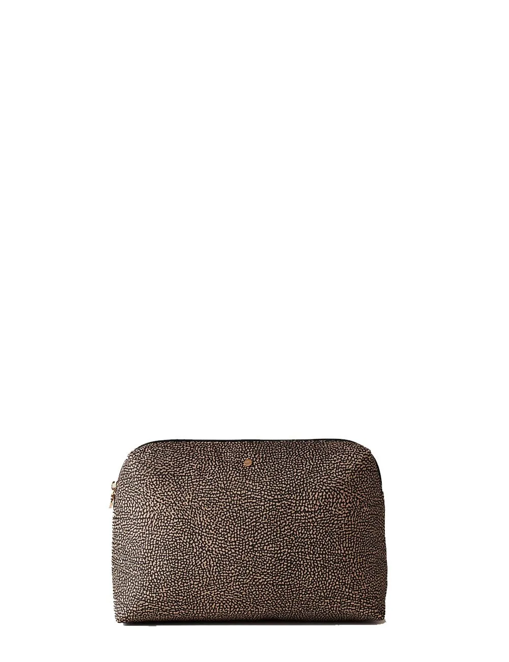Beauty Case Medium di Nylon Op Riciclato e Pelle