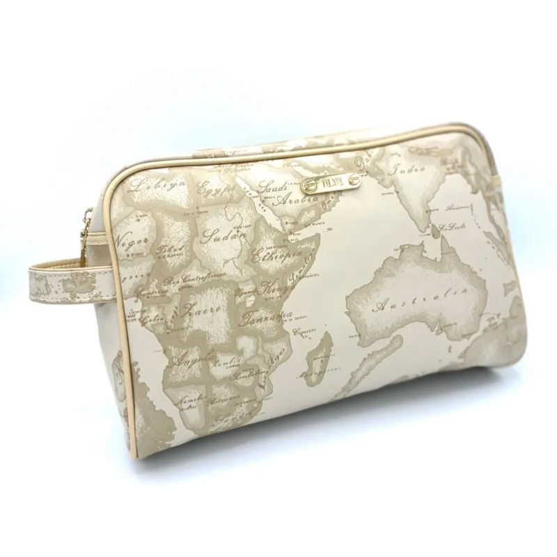 Beauty Case Uomo Beige