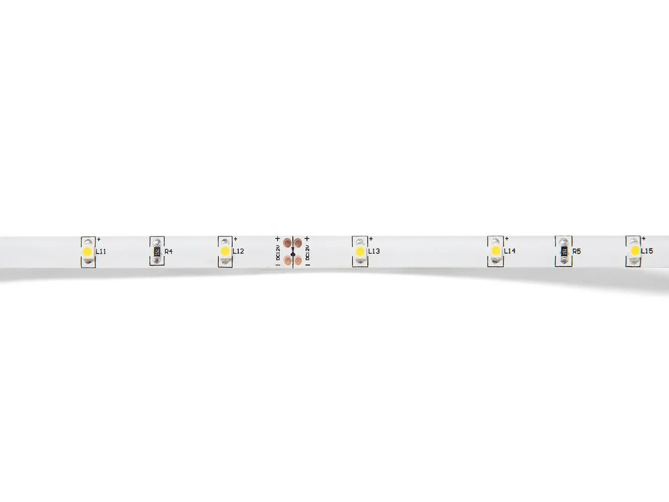 Bed Fabric MONTPELLIER 180 x 200 cm (EU Super King) LED White