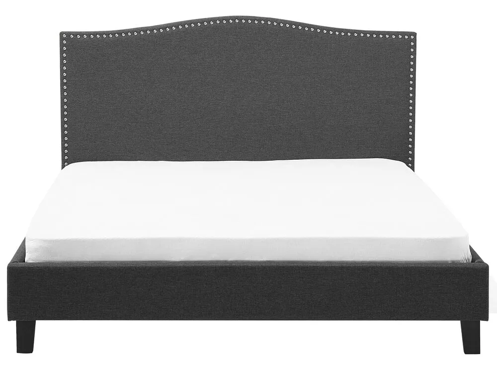 Bed Fabric MONTPELLIER 180 x 200 cm (EU Super King) LED White