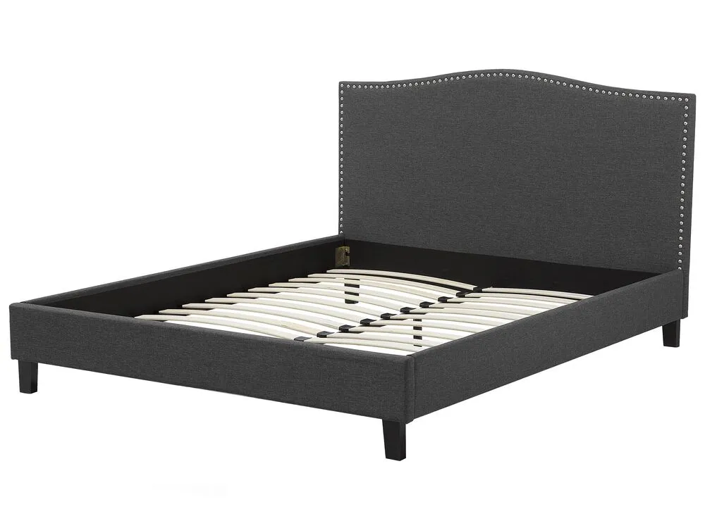 Bed Fabric MONTPELLIER 180 x 200 cm (EU Super King) LED White