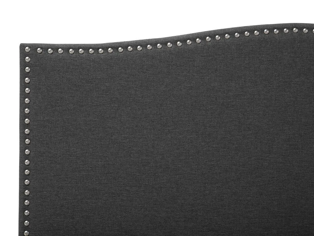 Bed Fabric MONTPELLIER 180 x 200 cm (EU Super King) LED White