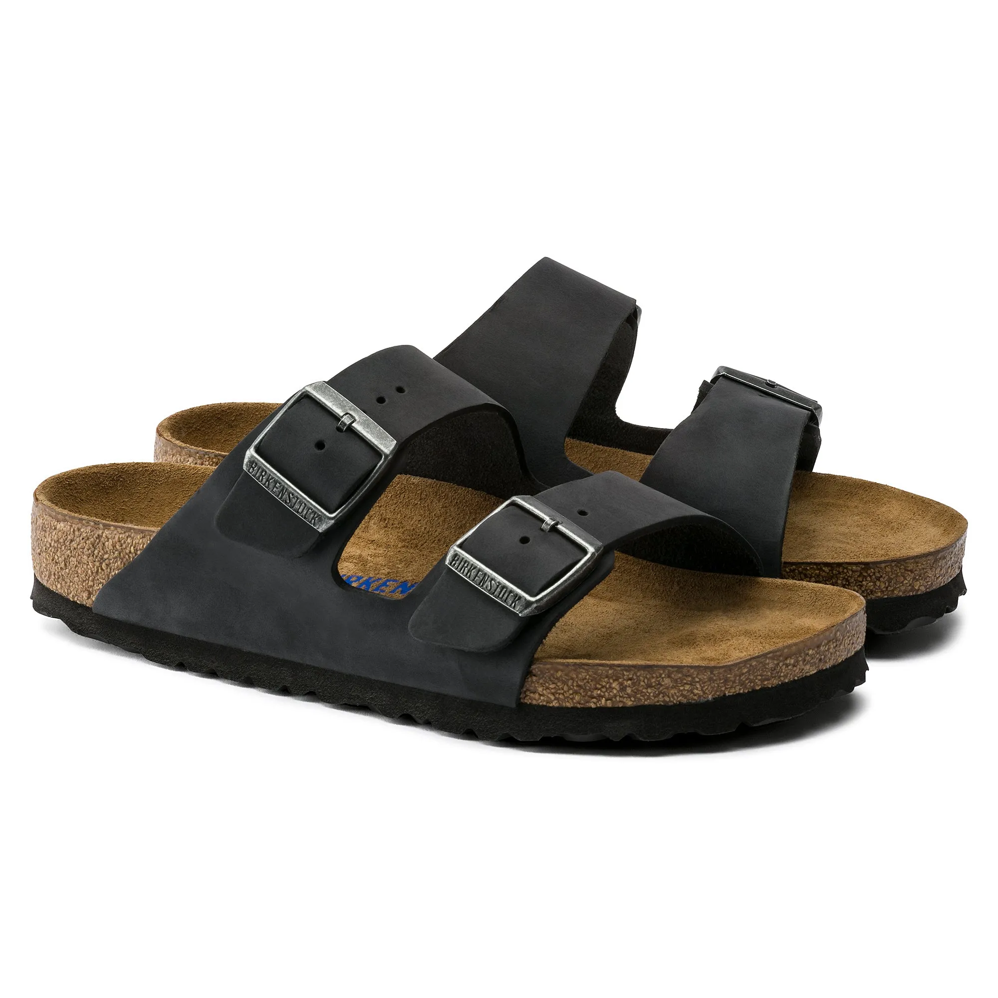 BIRKENSTOCK  Arizona plantare morbido BLACK