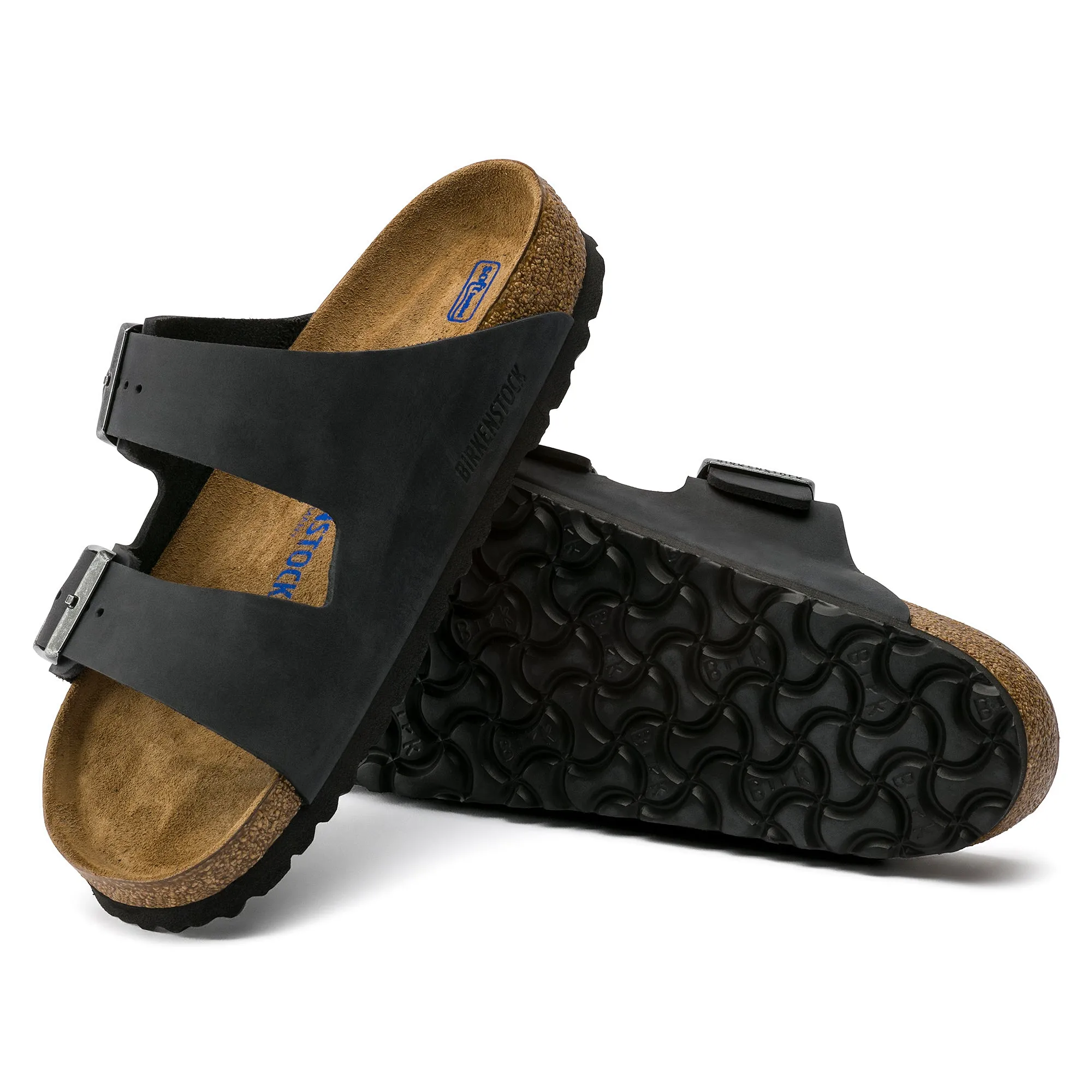 BIRKENSTOCK  Arizona plantare morbido BLACK