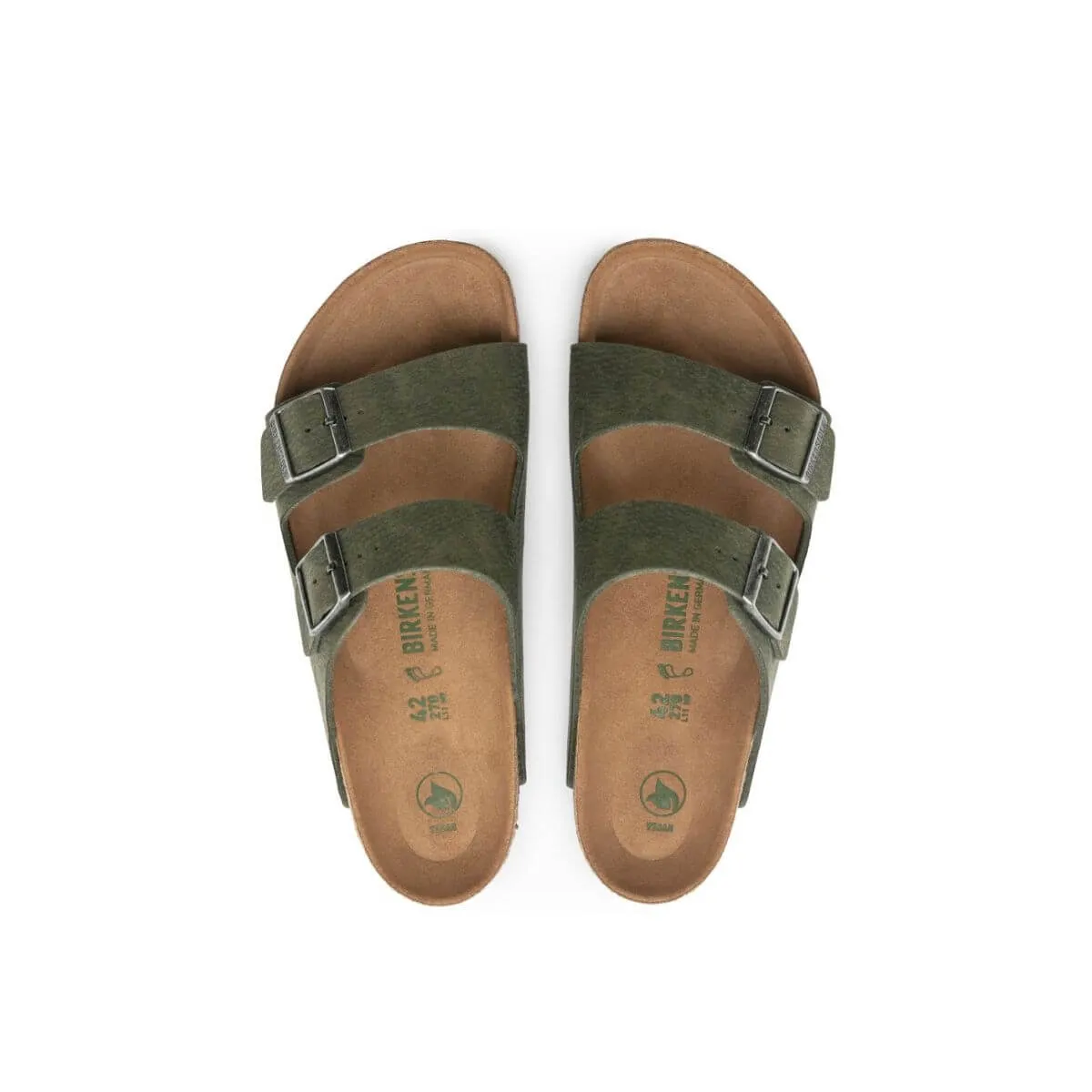 BIRKENSTOCK CIABATTA ARIZONA 1024544 DESERT DUST THYNE NARROW FIT  
