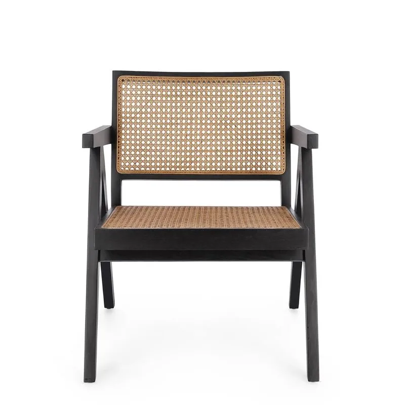 Bizzotto Poltrona Lounge Galia nero