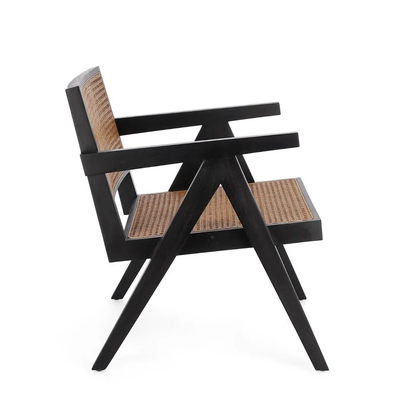 Bizzotto Poltrona Lounge Galia nero