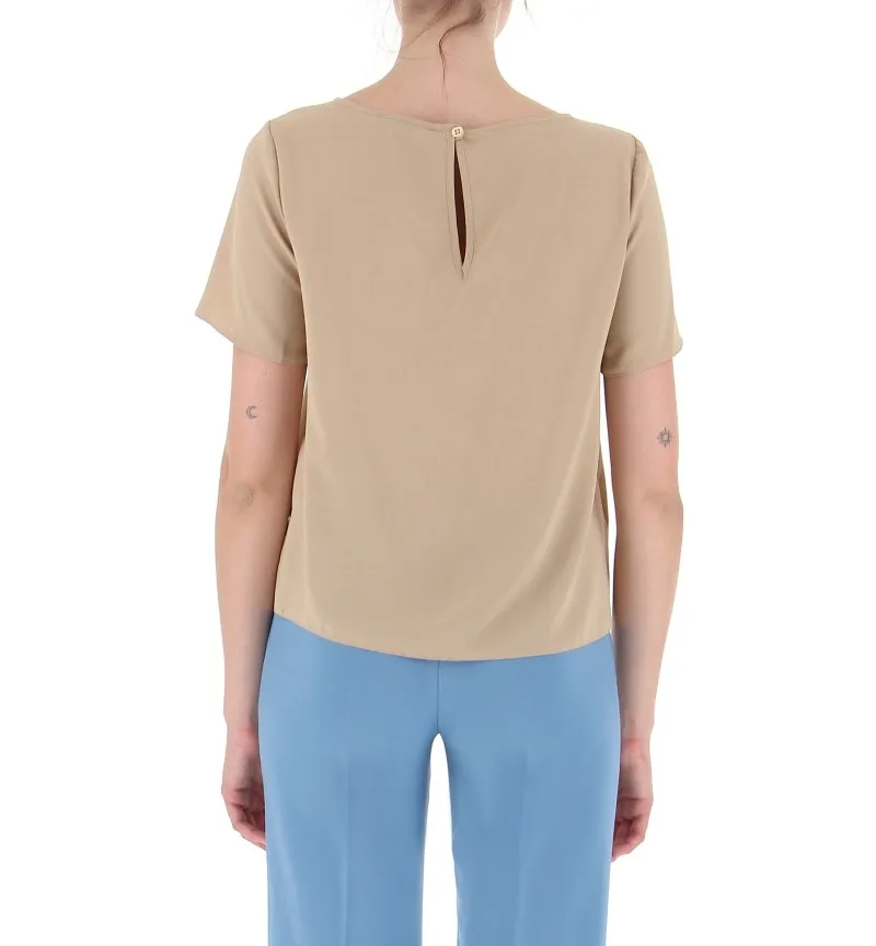 Blusa girocollo