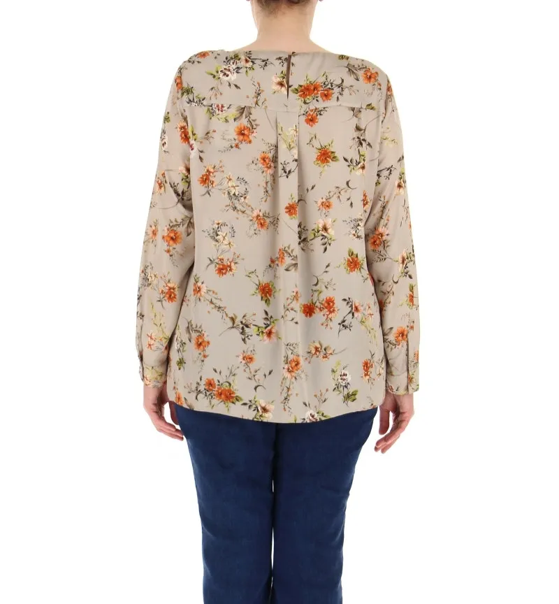 Blusa in raso