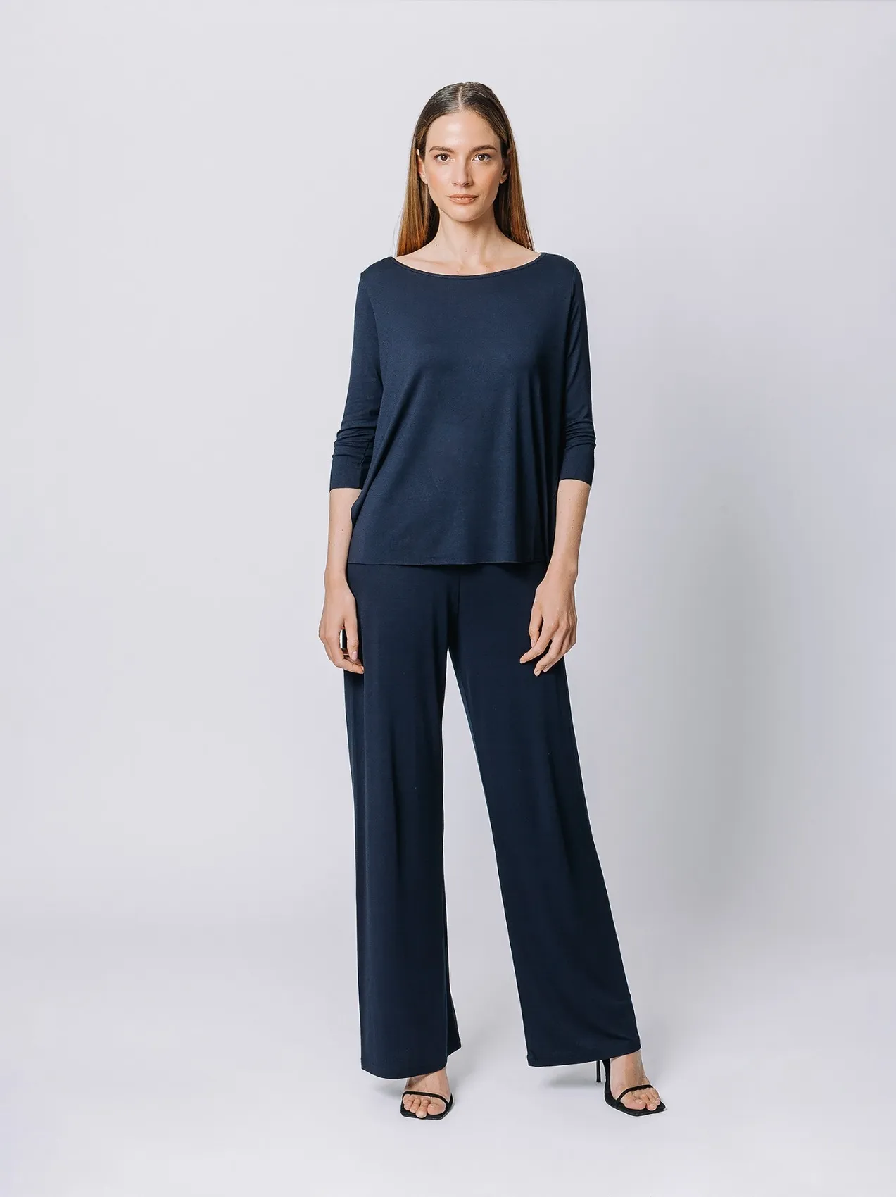 Boxy t-shirt BLU