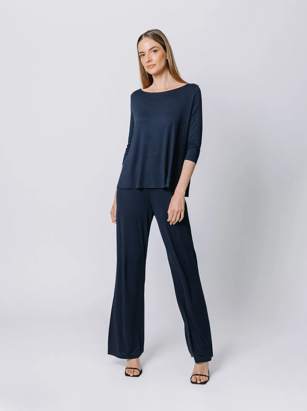 Boxy t-shirt BLU