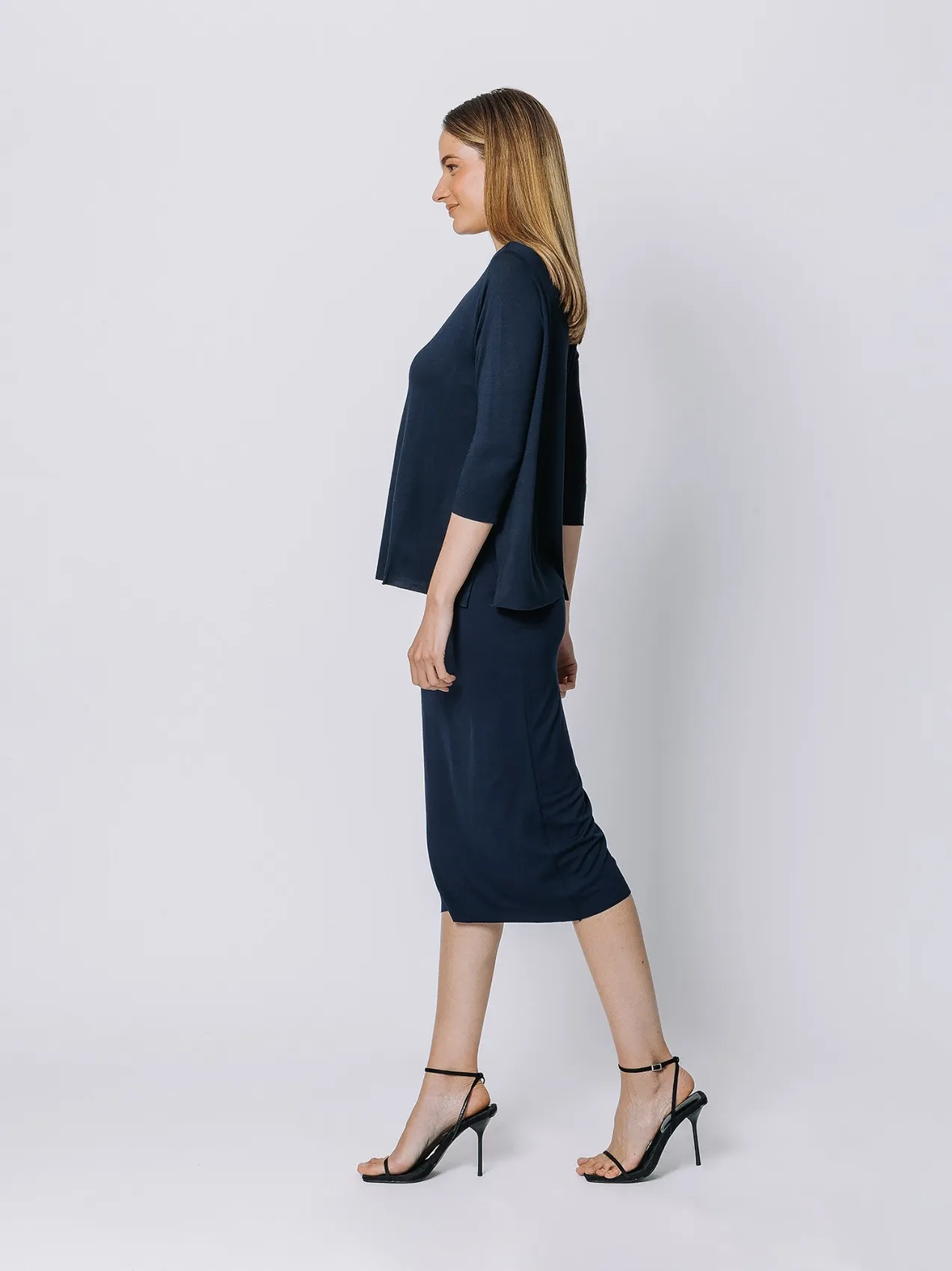 Boxy t-shirt BLU
