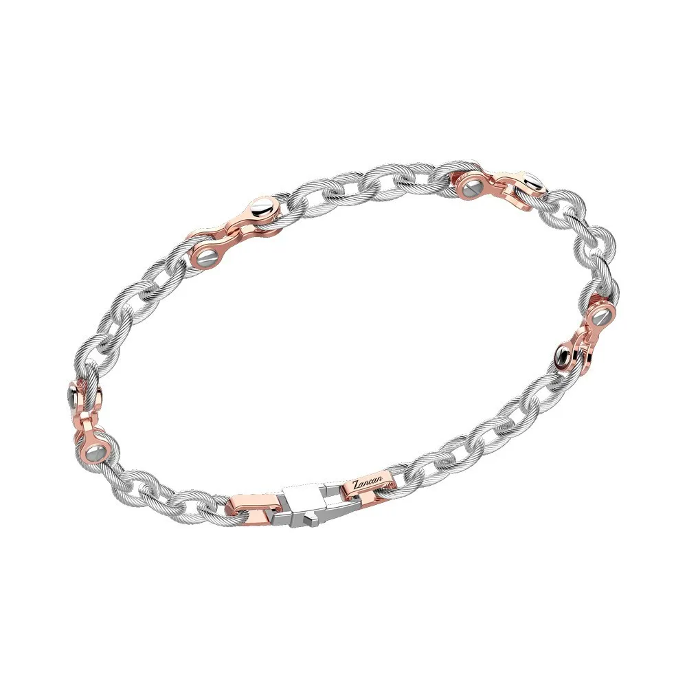 Bracciale Zancan in acciaio