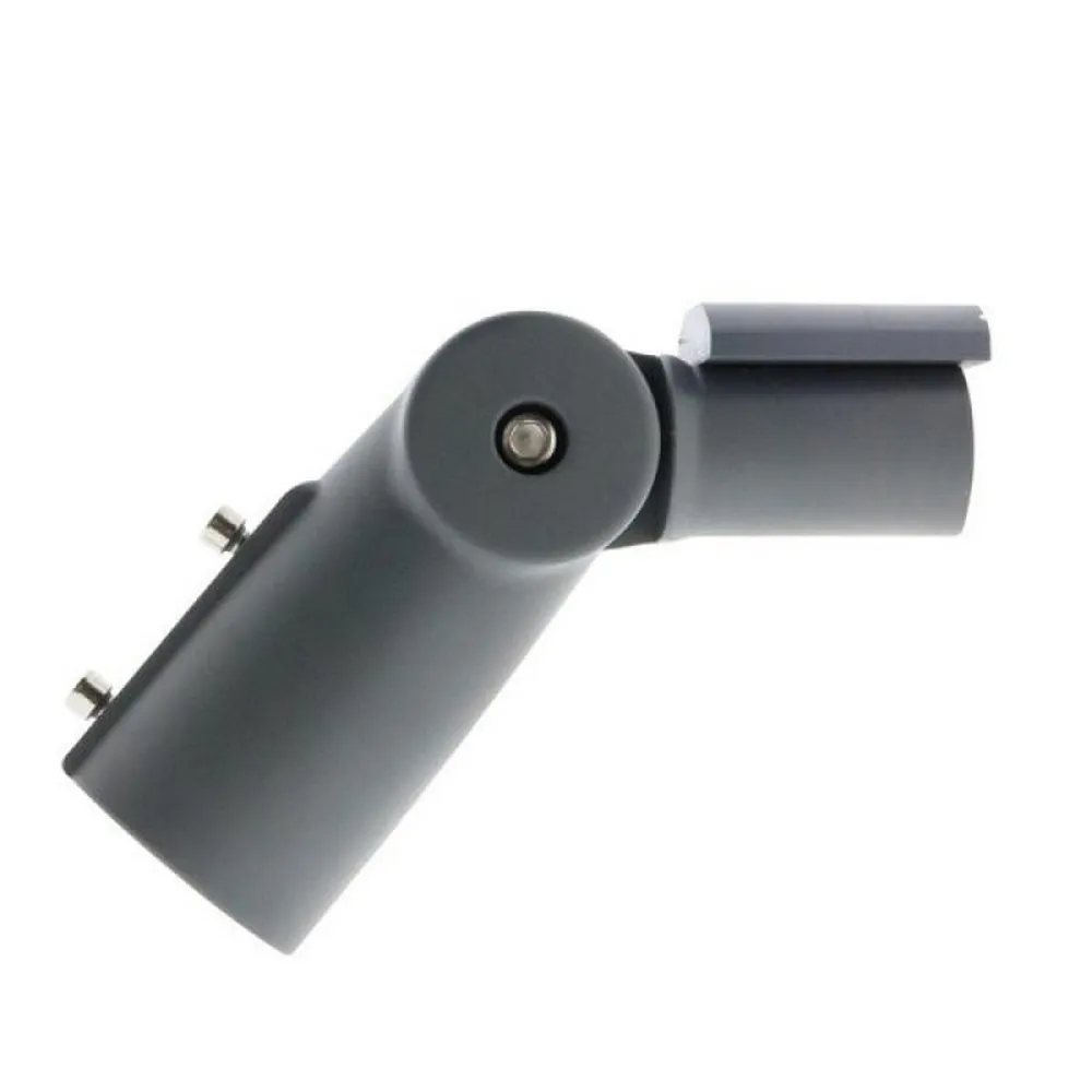 Braccio di supporto a snodo per lampione 24cm Grigio M LEDME
