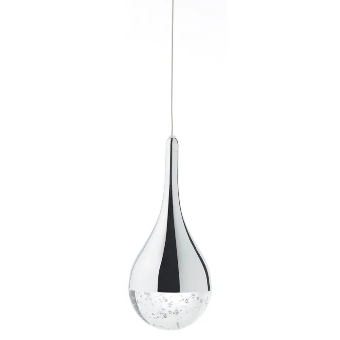 Brilliant FRIZZANTE Lampada a Sospensione LED Cromo, 4-Luci