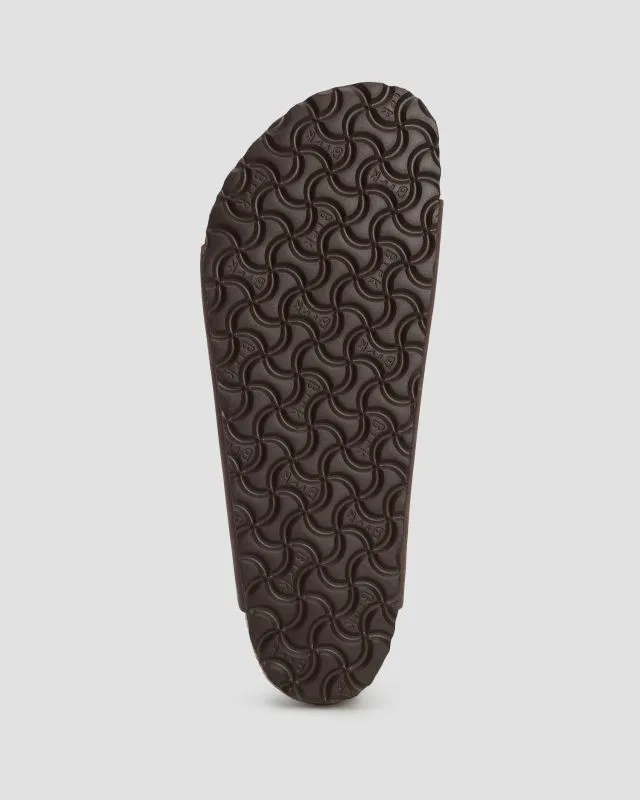 Brązowe klapki męskie Birkenstock Arizona Leoi Regular 52531-braun