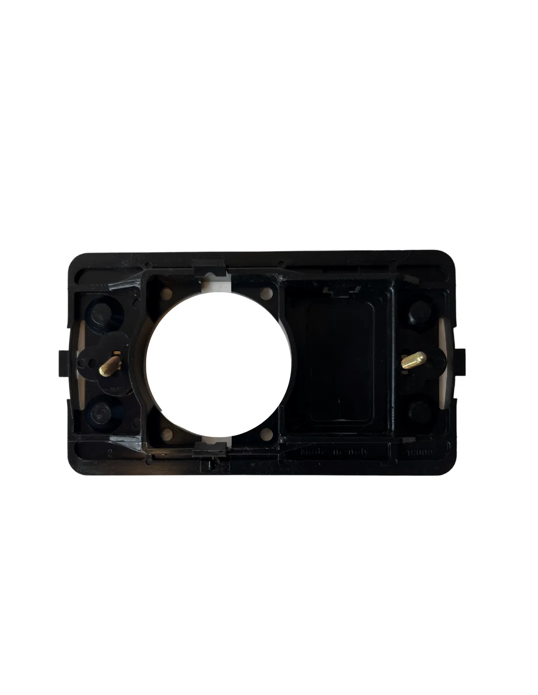Bticino Magic 514R Supporto per presa Schuko Tedesca e 1 Modulo, Fissaggio con viti, Serie Civili, MADE IN ITALY