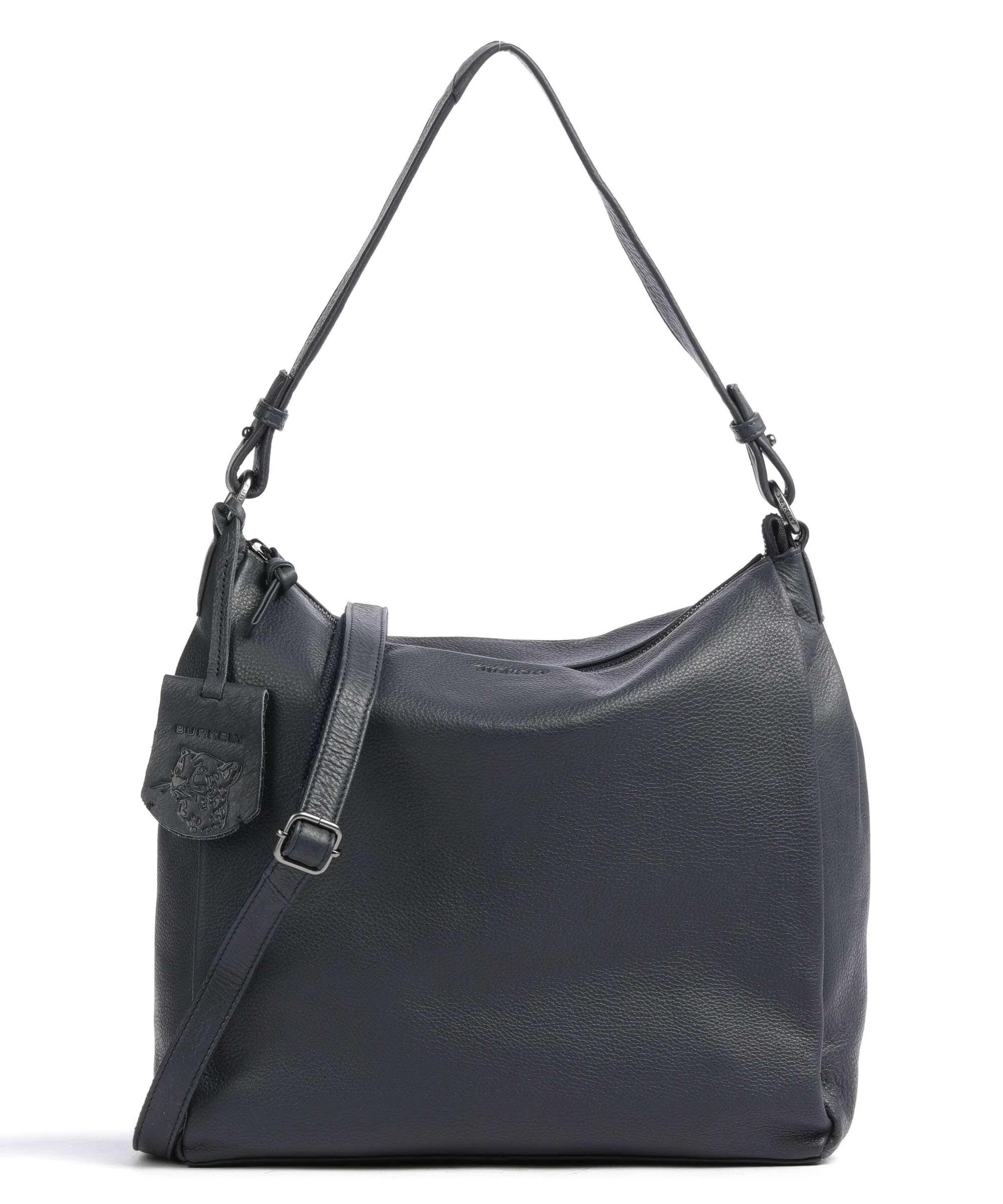  Burkely Lush Lucy Borsa hobo pelle granulata navy  