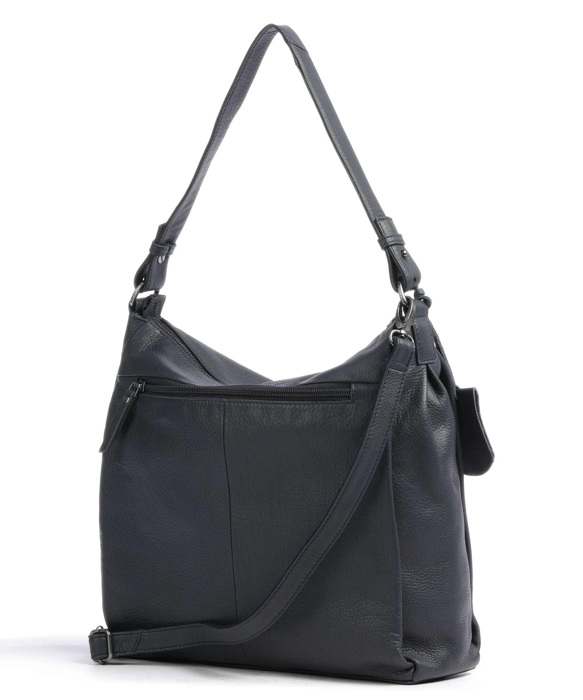  Burkely Lush Lucy Borsa hobo pelle granulata navy  
