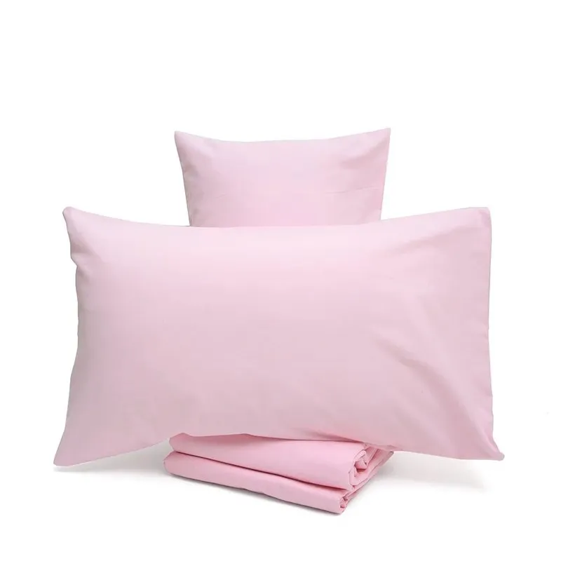 Caldo cotone Parure sacco matrimoniale caldo cotone, rosa