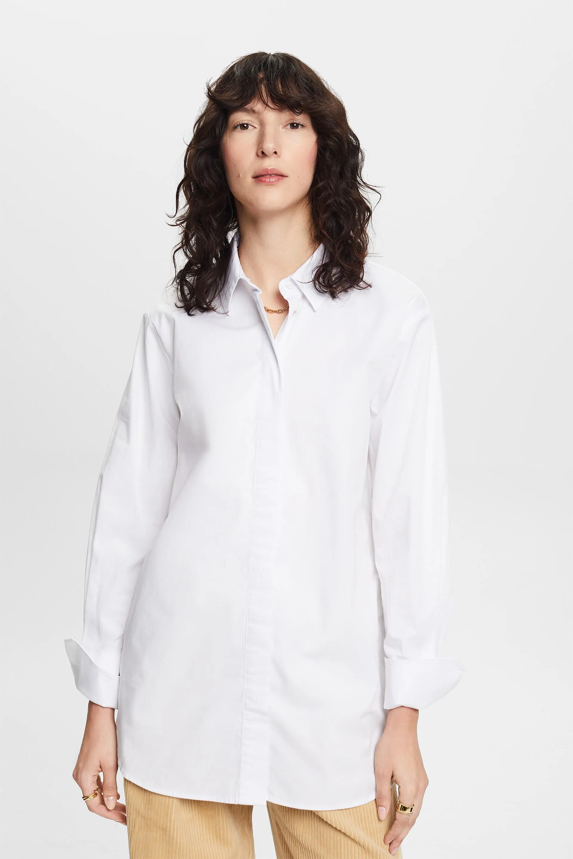 Camicia blusata dal taglio ampio
