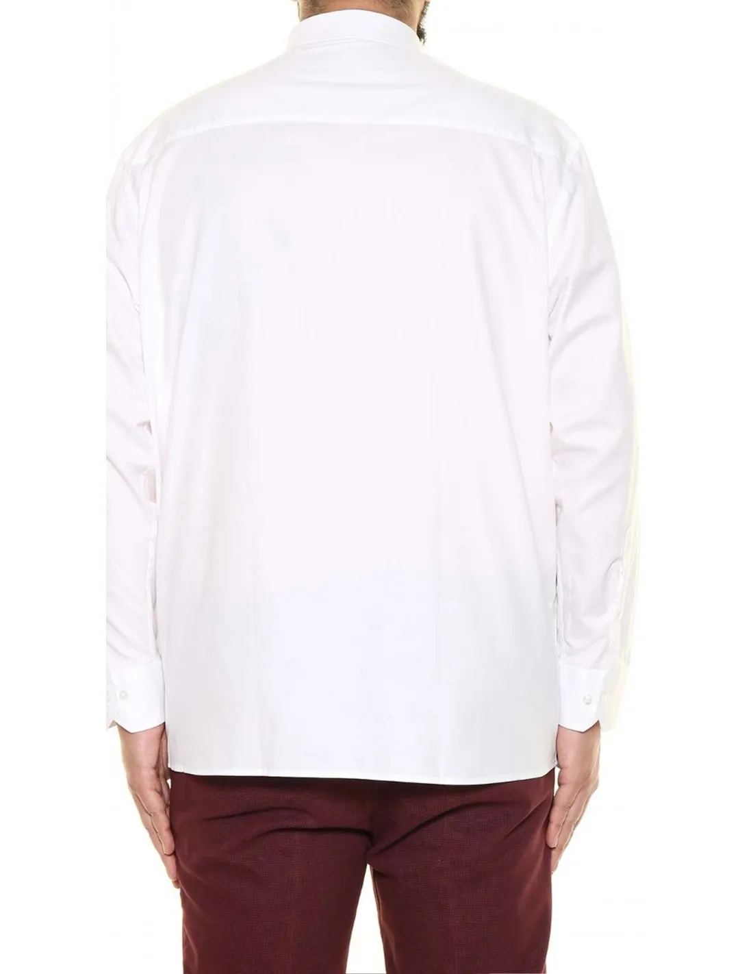 Camicia comoda manica lunga Bianco pr xf