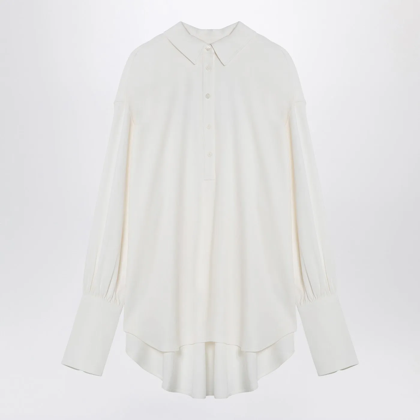 Camicia viscosa di anine bing avorio