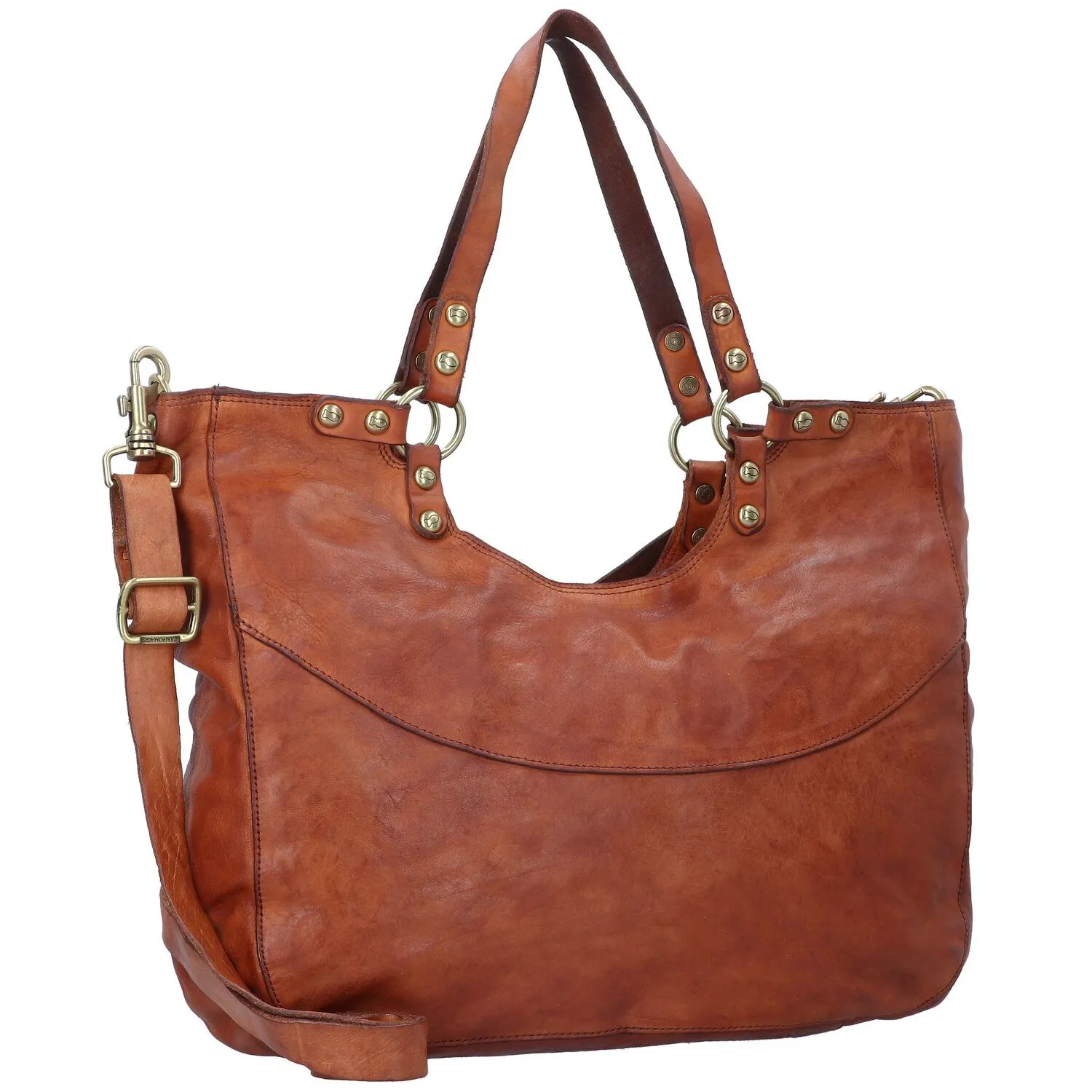 Campomaggi Borsa shopper in pelle 45 cm