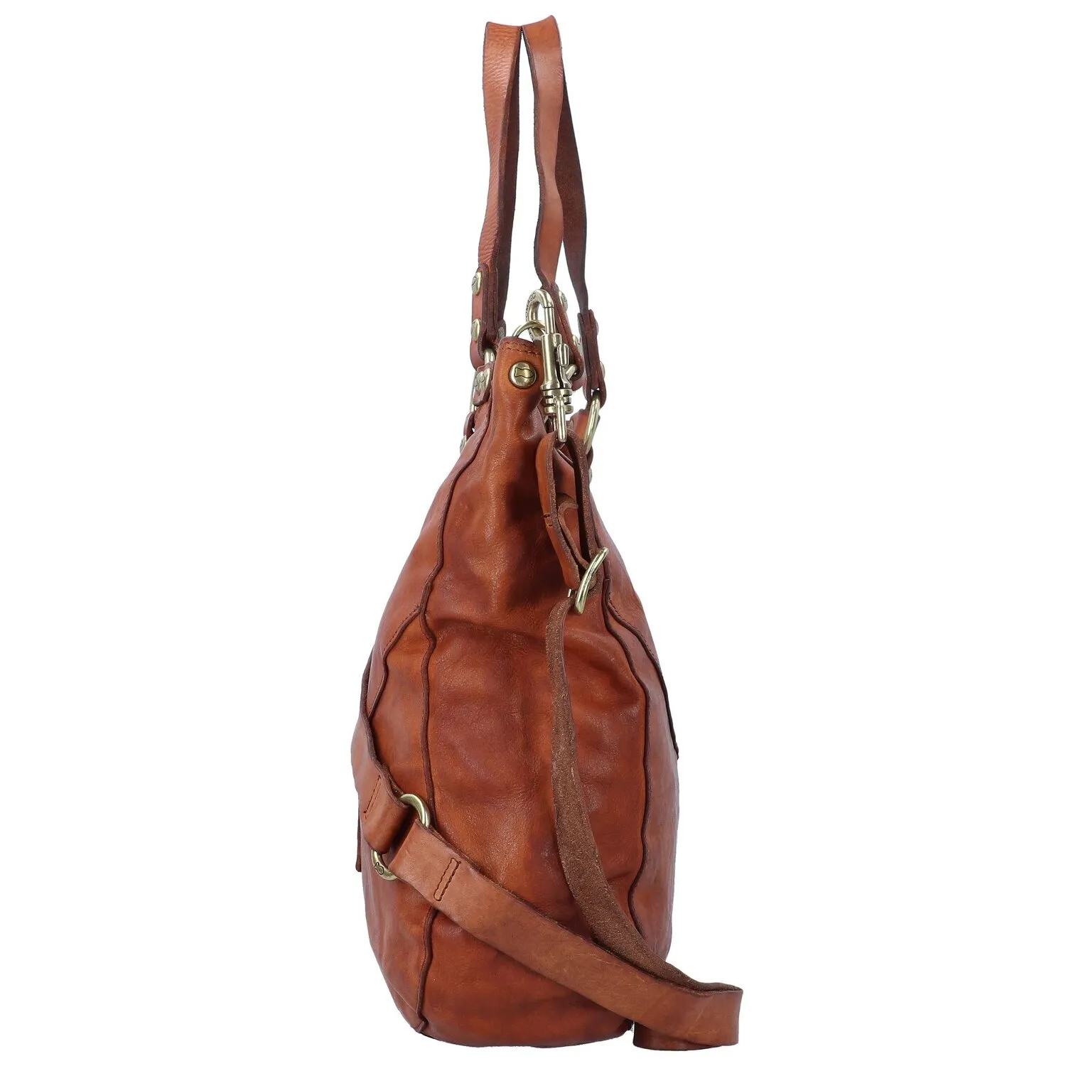 Campomaggi Borsa shopper in pelle 45 cm