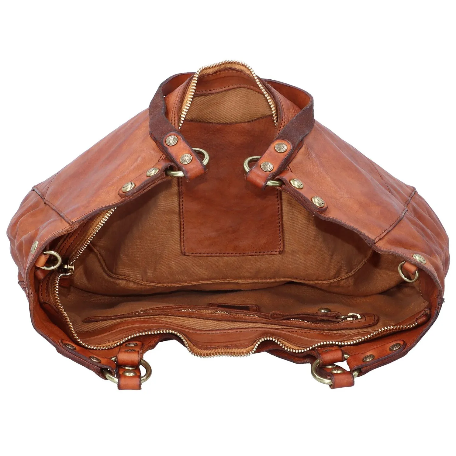 Campomaggi Borsa shopper in pelle 45 cm