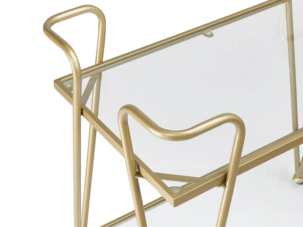Carrello portavivande NOTI Metallo Oro