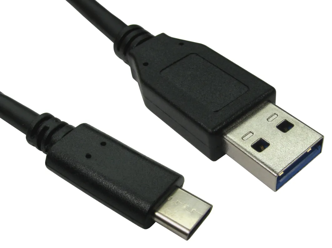 Cavo USB RS PRO USB C/USB A, L. 500mm, col. Nero