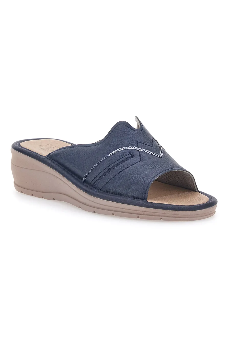 Ciabatte Comfort Blu Linea Comoda 7225