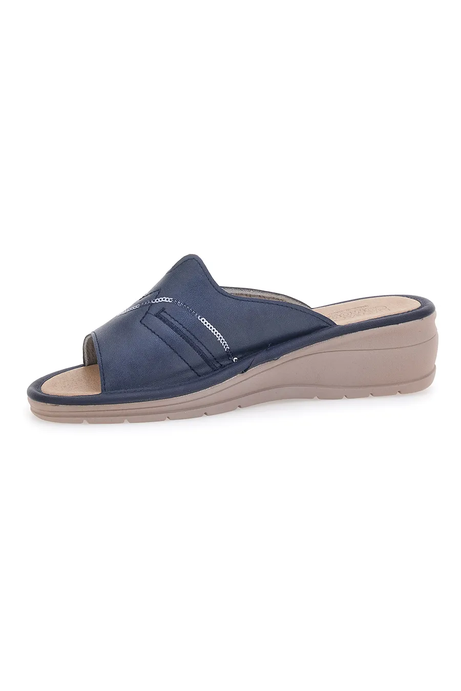 Ciabatte Comfort Blu Linea Comoda 7225