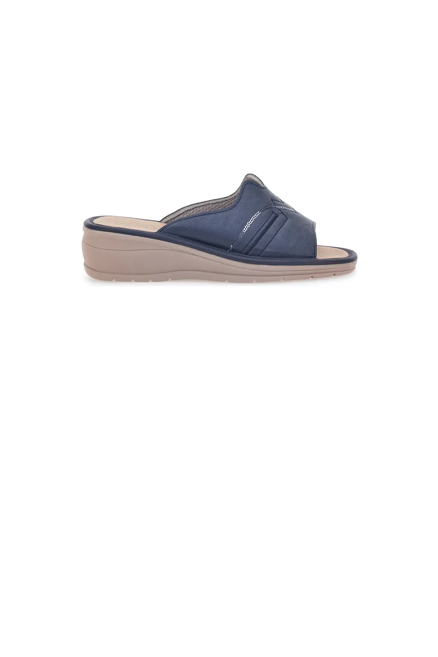 Ciabatte Comfort Blu Linea Comoda 7225