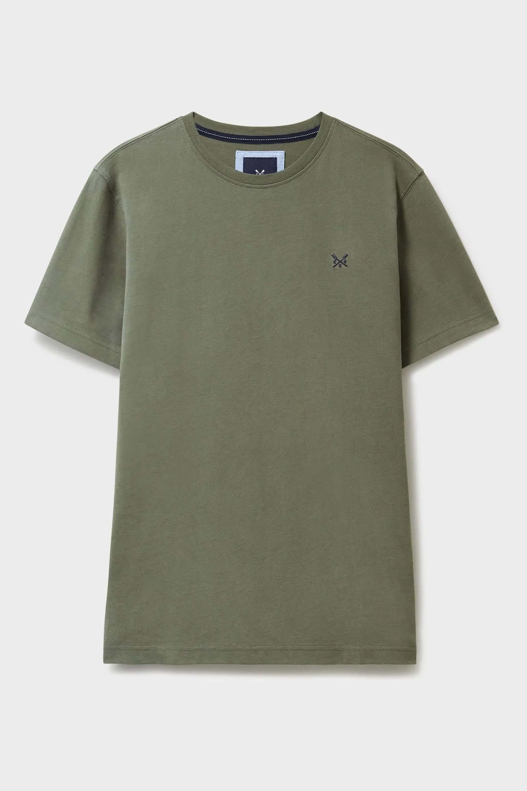 Crew Clothing Maglietta classica tinta unita 100% cotone    