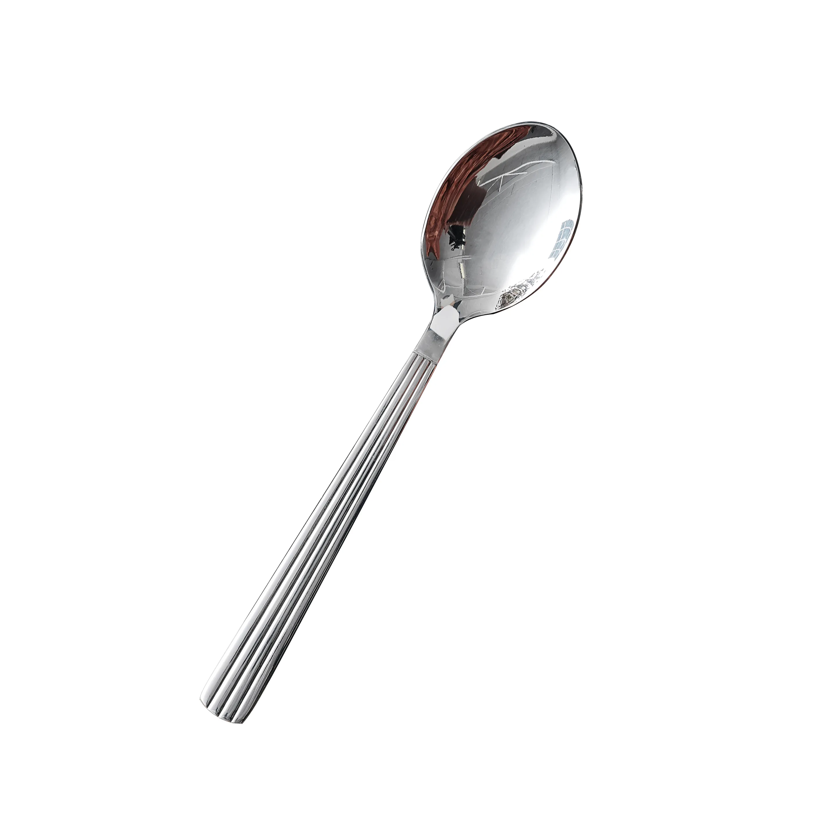 Cucchiaio dessert Groovy.jn{font-size:18px}Mirror polish