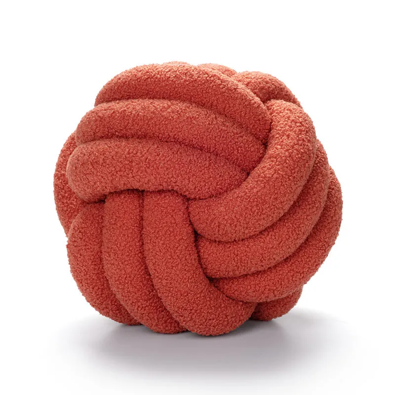 Cuscino di arredo di design in lana d'agnello morbido e delizioso