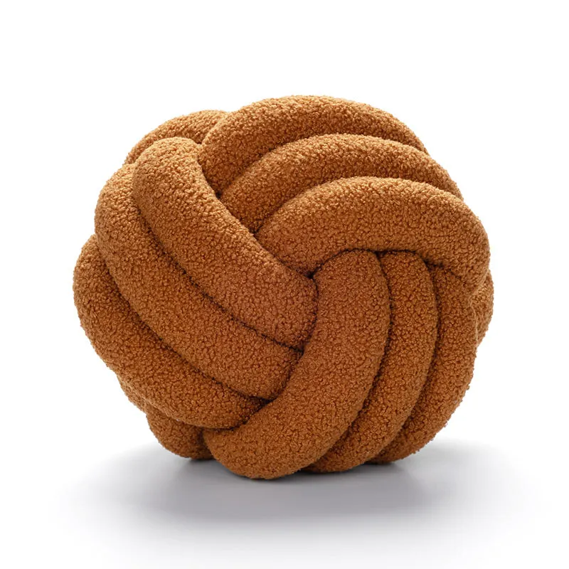 Cuscino di arredo di design in lana d'agnello morbido e delizioso