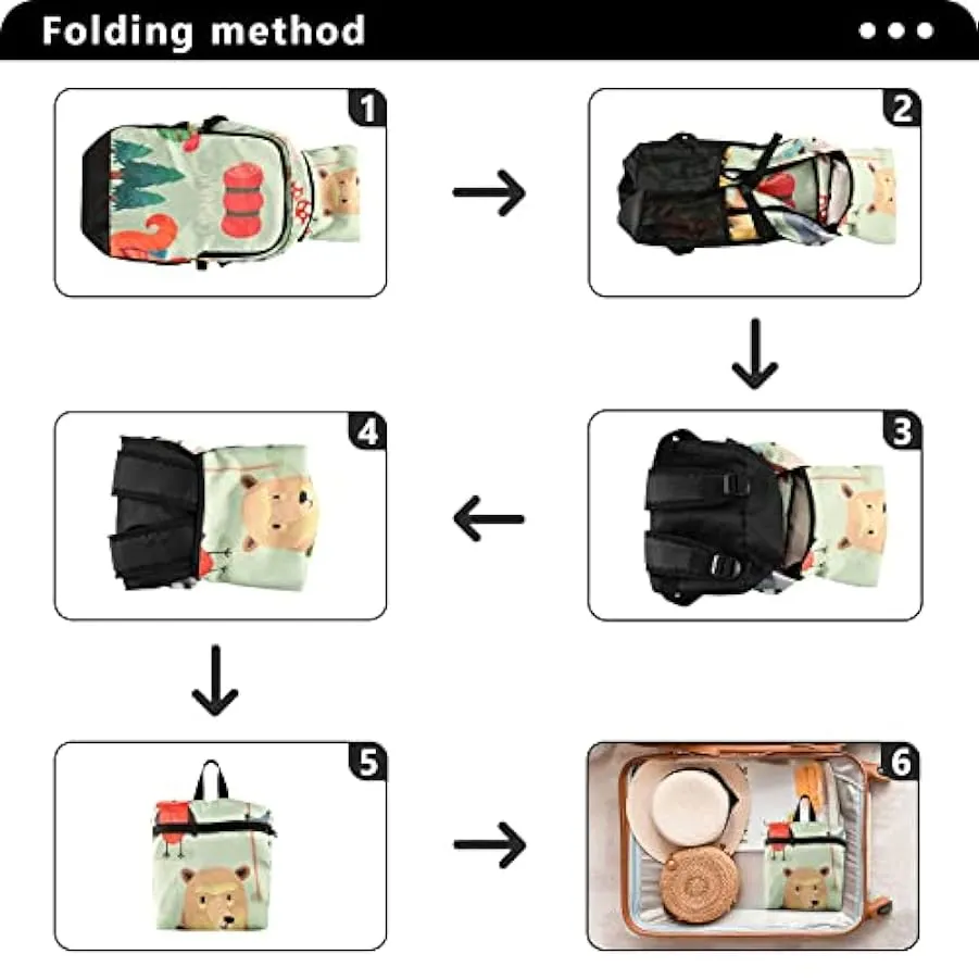 Cute Cats Leggero Packable Escursionismo Zaino 22L Borsa Da Viaggio Casual Daypack per Escursionismo Viaggio, Multicolore 134150